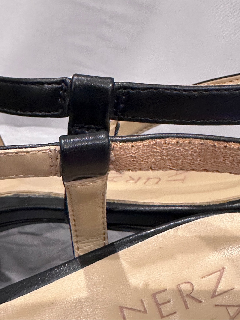Naturalizer Black Strappy Heeled Sandals - Picture 9 of 12